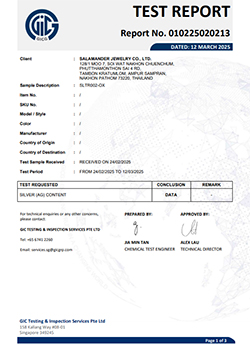 010225020213 SALAMANDER JEWELRY CO. LTD. SLTR002 OX